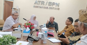 Rapat Integrasi Penataan Aset dan Akses Gugus Tugas Reforma Agraria Kabupaten Sintang Tahun 2024